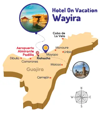 Mapa Ubicación del hotel amazon