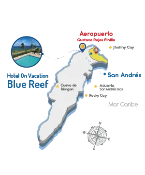 Mapa Ubicación del hotel amazon